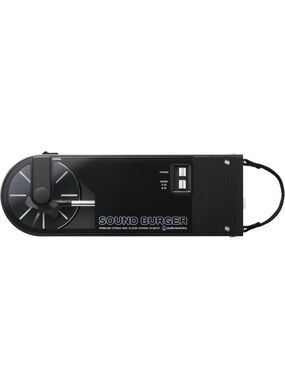 Audio-Technica Sound Burger Portable Bluetooth Vinyl Turntable - Black AT-SB727